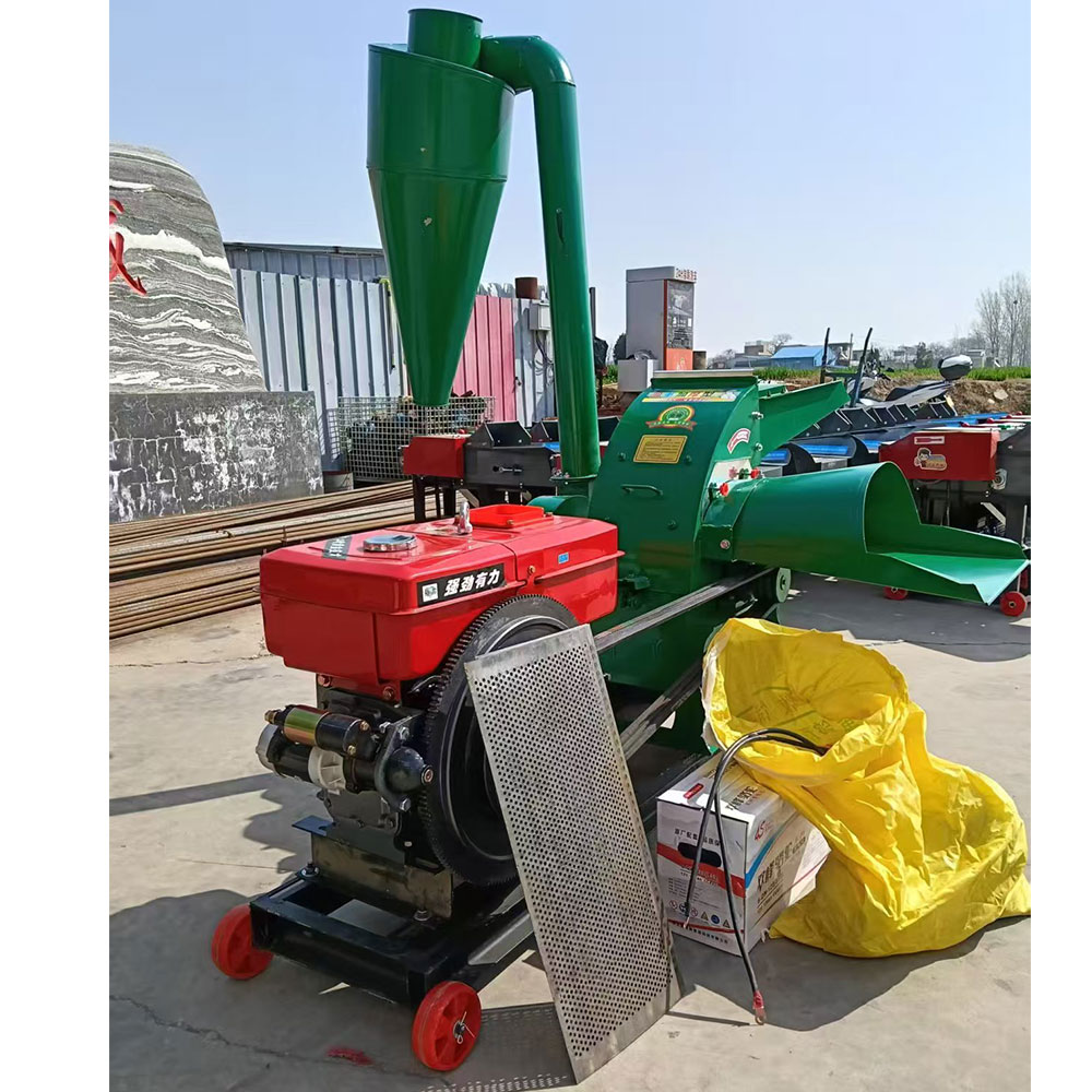 مطحنة سيكلون متنقلة لطحن علف ا - مراجعة Corn Grinder Machine Electric وسعره