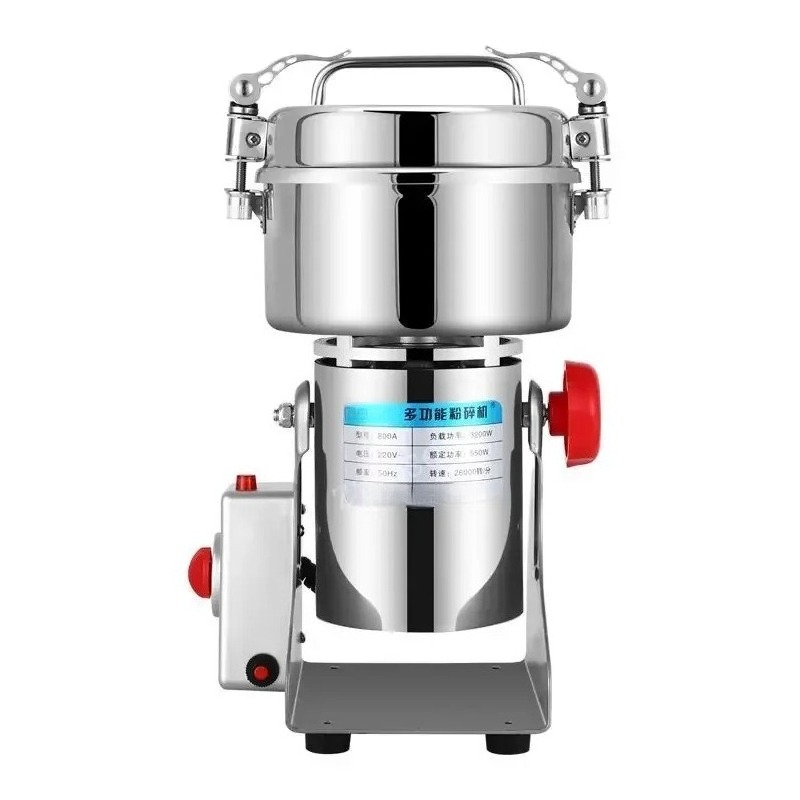 مطحنة قهوة 1000/1500/2000 جرام - مراجعة Dry Grain Grinder Stainless Steel وسعره