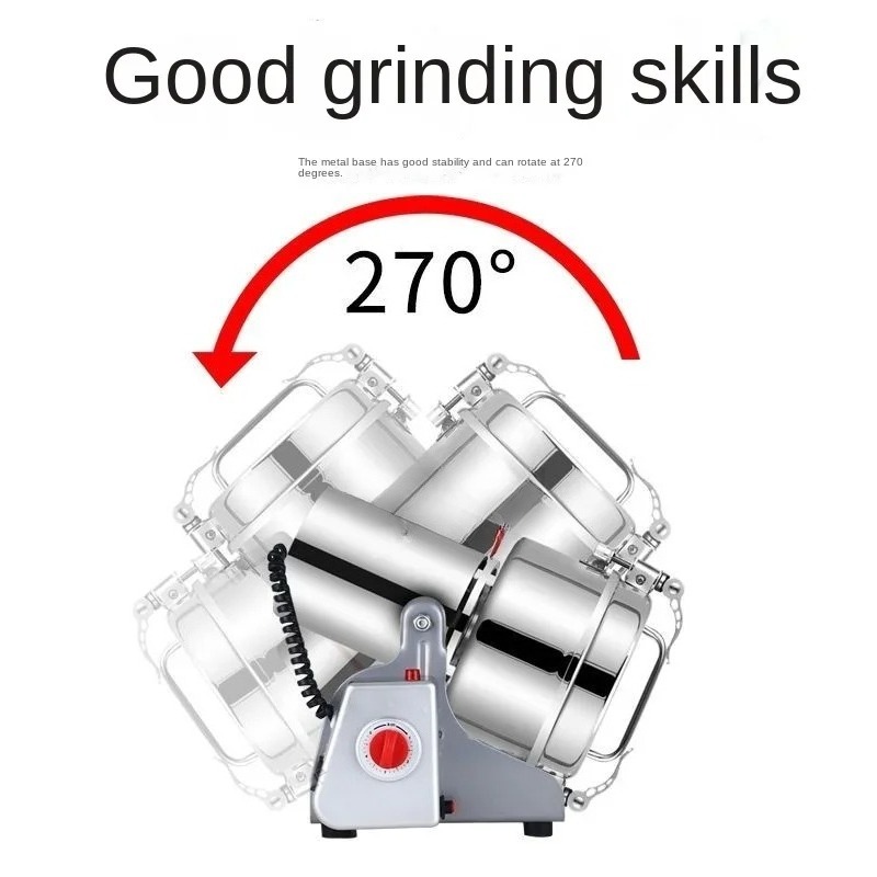 مطحنة قهوة 1000/1500/2000 جرام - مراجعة Dry Grain Grinder Stainless Steel وسعره