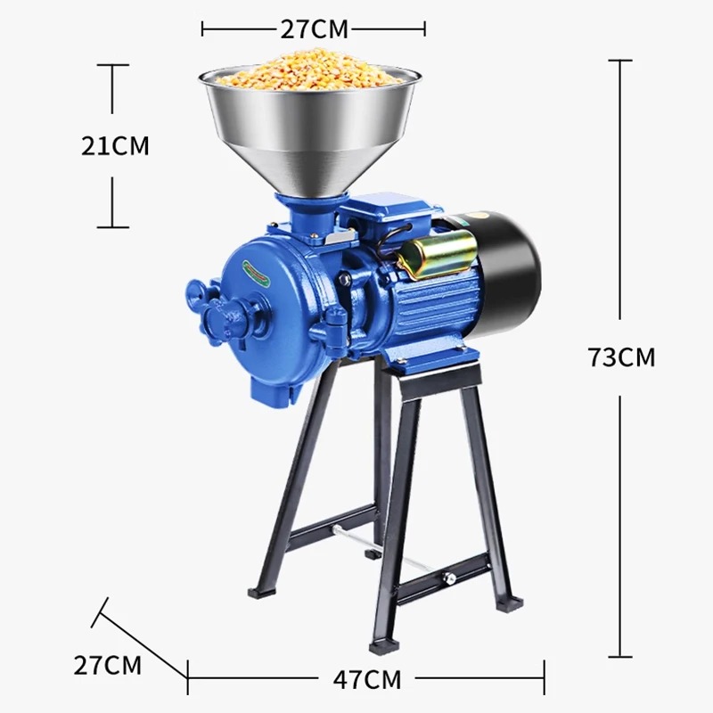 مطحنة الذرة المنزلية 220 فولت  - مراجعة Electric Grain Mill 2500W وسعره