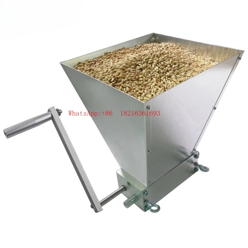 مطحنة حبوب الشعير اليدوية من ا - مراجعة Grain Mill Grinder Hand Crank وسعره
