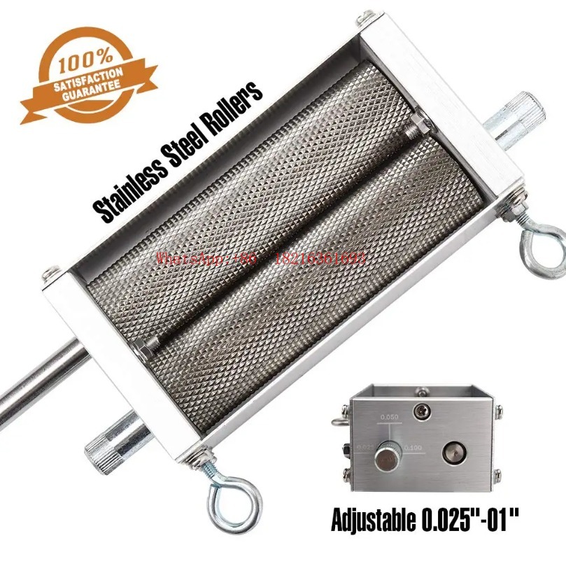 مطحنة حبوب الشعير اليدوية من ا - مراجعة Grain Mill Grinder Hand Crank وسعره