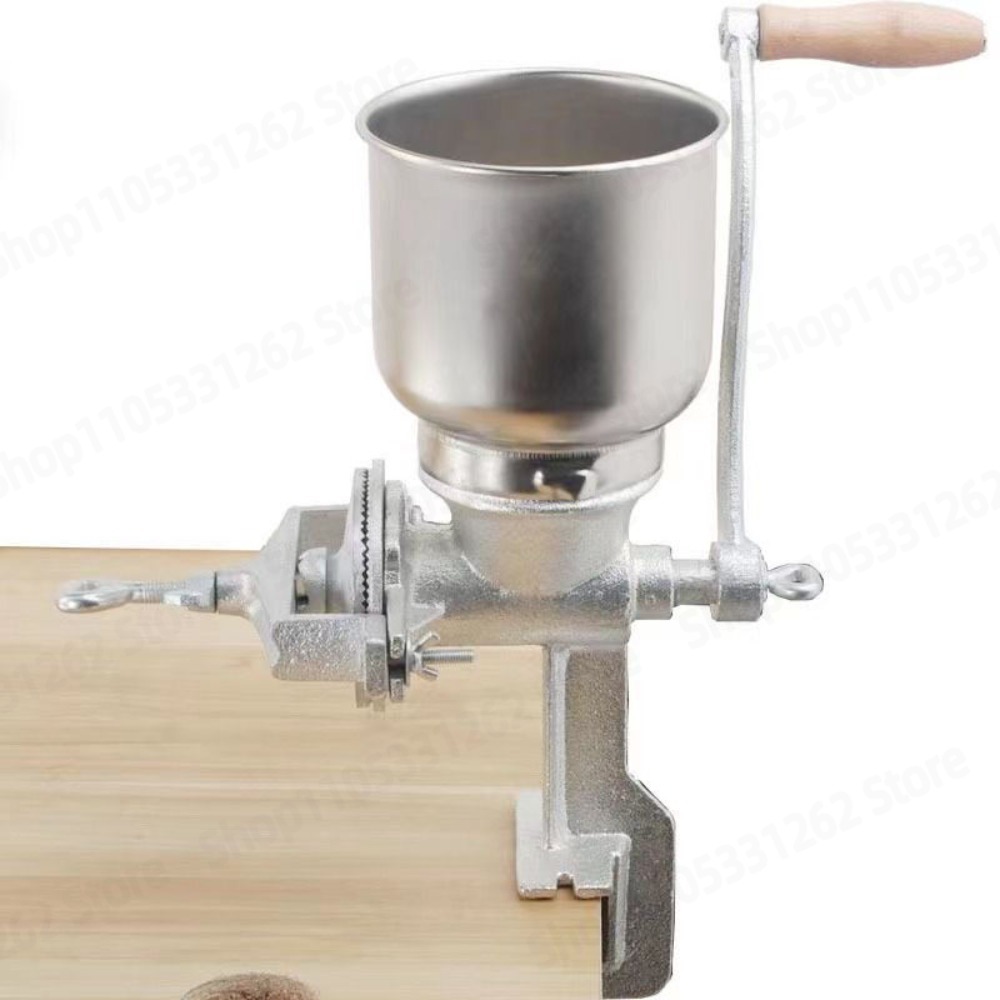 مطحنة حبوب يدوية منزلية، مطحنة - مراجعة Grain Mill Grinder Hand Crank وسعره