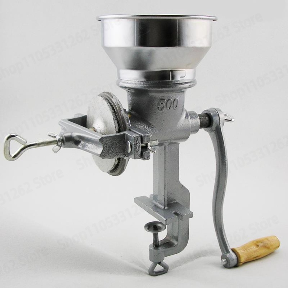 مطحنة حبوب يدوية منزلية، مطحنة - مراجعة Grain Mill Grinder Hand Crank وسعره